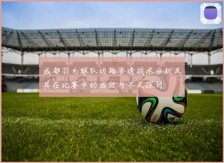 成都羽毛球队边路渗透战术分析及其在比赛中的成效与不足探讨